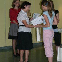 Rozdanie nagród laureatom
