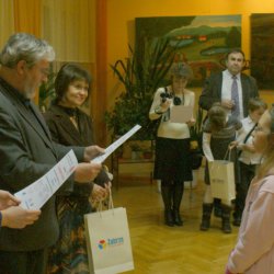 Rozdanie nagród laureatom w poszczególnych kategoriach 