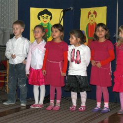 Koncert z okazji Dnia Babci i Dziadka w wykonaniu Akademii Przedszkolaka i zespołu Vocalis