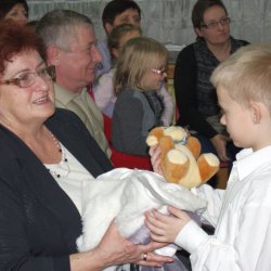 Koncert z okazji Dnia Babci i Dziadka w wykonaniu Akademii Przedszkolaka i zespołu Vocalis