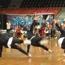 srebrni medaliści kategorii break dance grupy - show