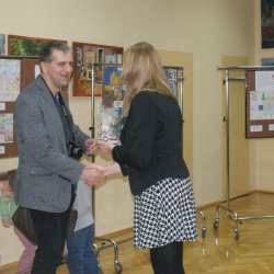 Podziękowanie dla partnerów projektu tj. MBP i Nowin Zabrzańskich