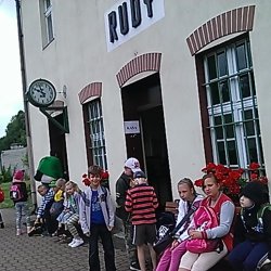 Zabytkowa Stacja Kolejki Wąskotorowej W Rudach, Park linowy