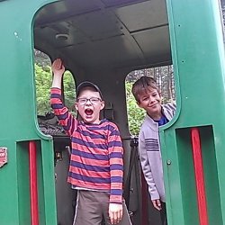 Zabytkowa Stacja Kolejki Wąskotorowej W Rudach, Park linowy