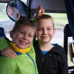 W autokarze. Nie możemy się doczekać, aż dotrzemy na miejsce.