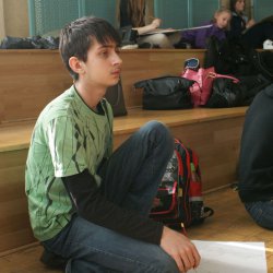 Młodzi artyści podejrzani w czasie pracy