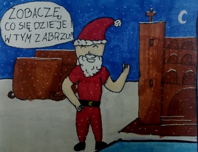 komiks mikolaj sportowy