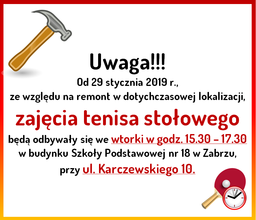 ogłoszenie tenis