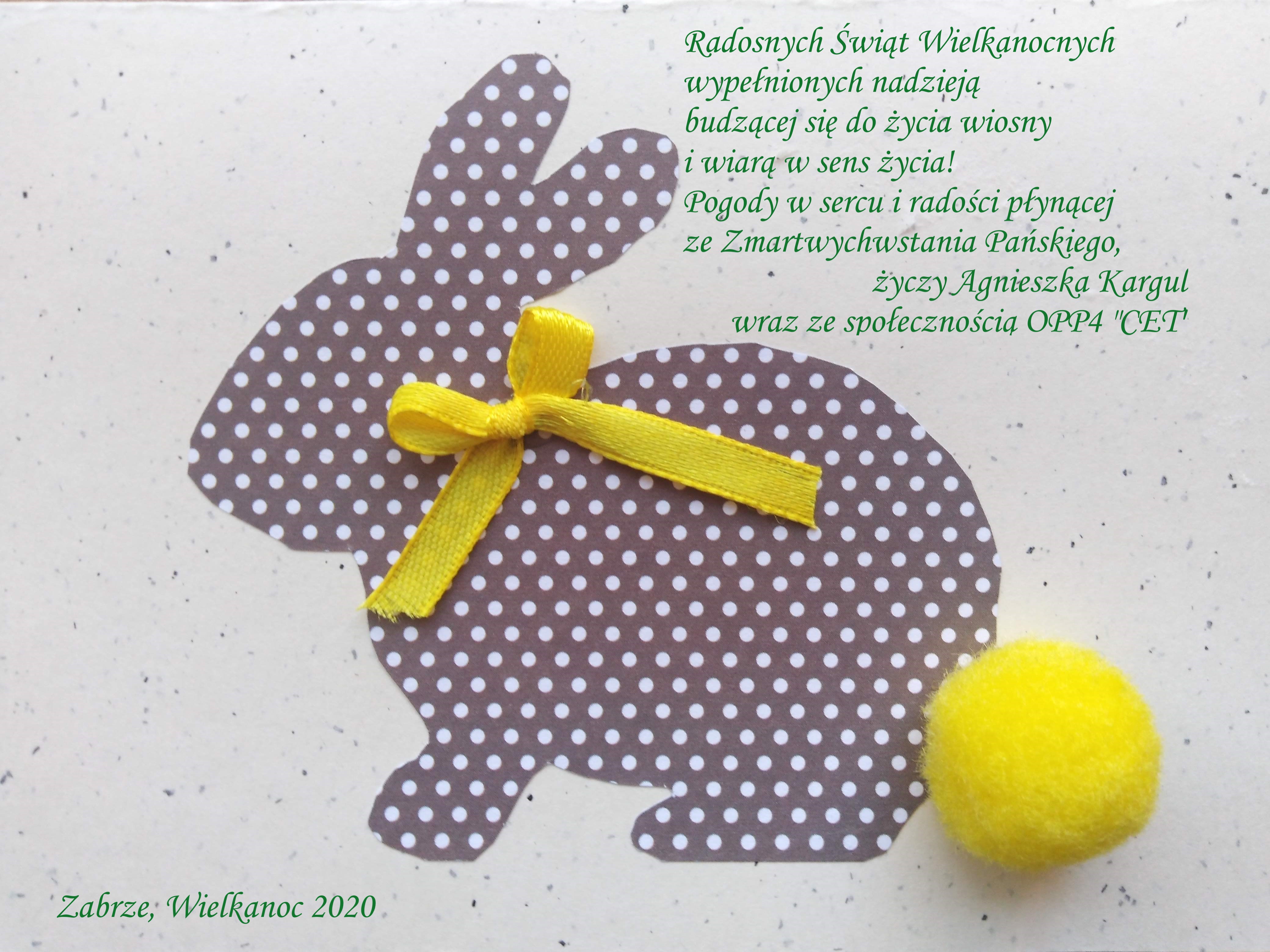 Życzenia Wielkanoc 2020